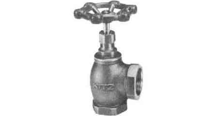 ANGLE VALVE BRONZE SCREWED, 150LBS PT2