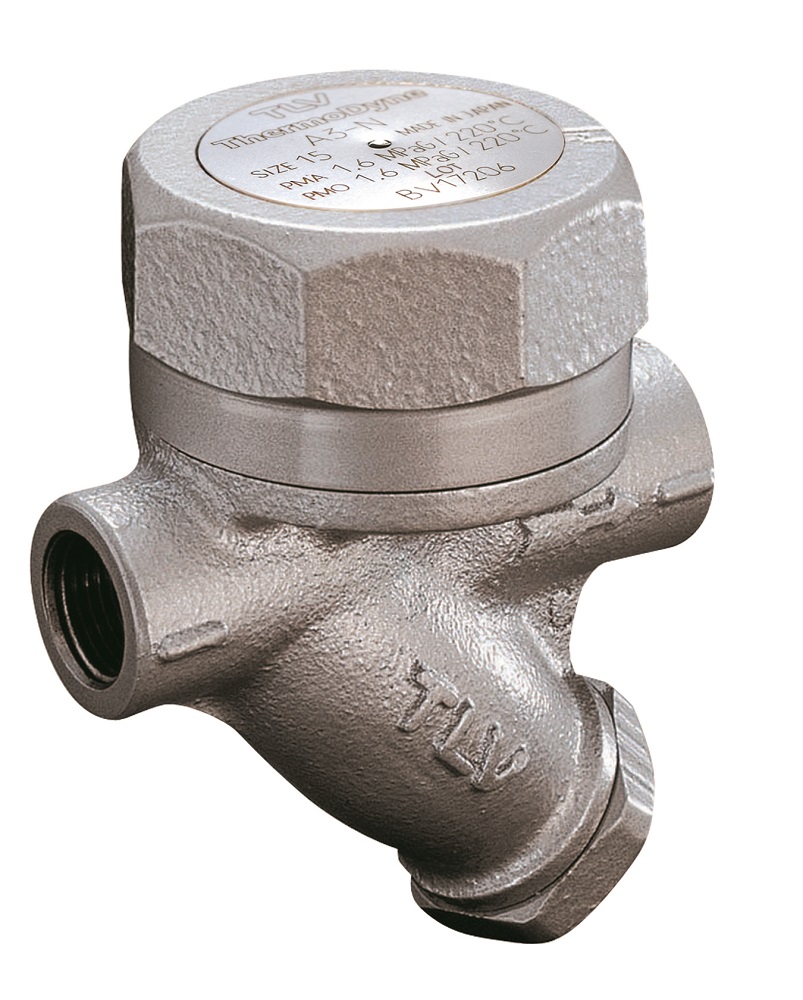 STEAM TRAP MALLEABLE-IRON, THERMODYNAMIC SCREWED 15A