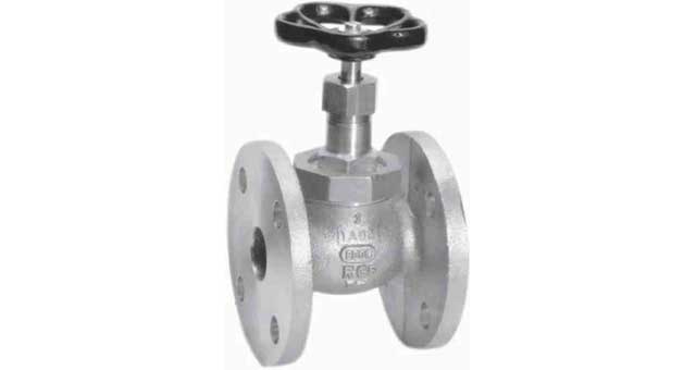 GLOBE VALVE DIN BRONZE FLANGED, PN10/16 #275 15MM