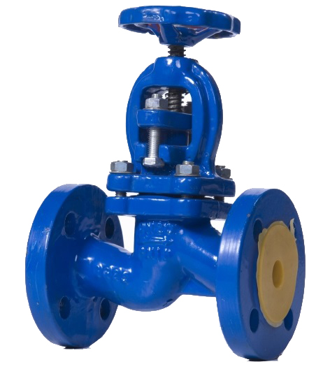 GLOBE VALVE SCREW DOWN CHECK, CAST IRON FLANGED PN16 DN40