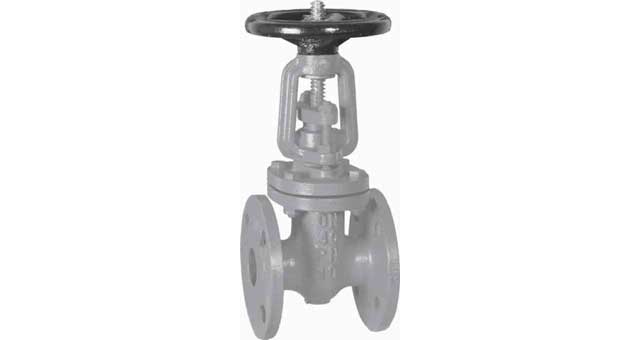 GATE VALVE DIN CAST IRON, FLANGED PN10 #306 200MM