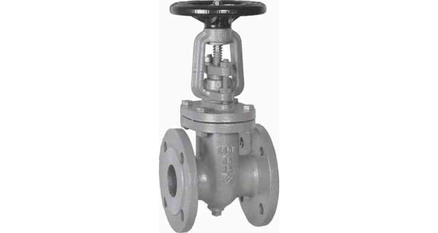GATE VALVE DIN CAST IRON, FLANGED PN10 #2406 65MM