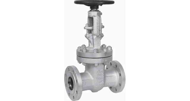 GATE VALVE DIN CAST STEEL PN40, FLANGED #3840 DN 80