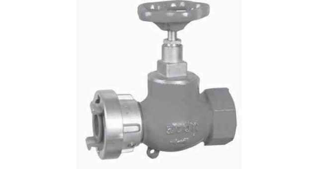 FIRE/DECKWASH VALVE DIN FEMALE, THREAD COPPER ALLOY #902 1-1/2"