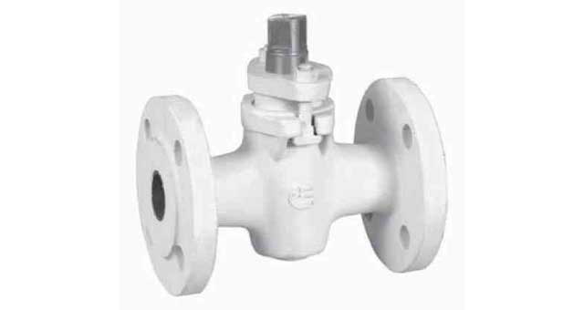 PLUG VALVE DIN CAST IRON, FLANGED PN10 2-WAY #52BKP DN80