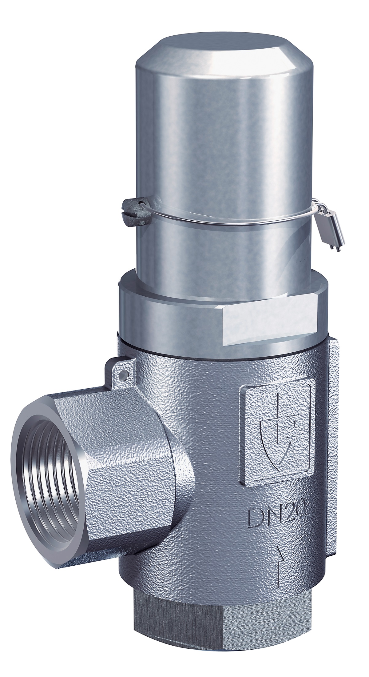 VALVE OVERFLOW S.STEEL DIN、#418TGFO G1/2"