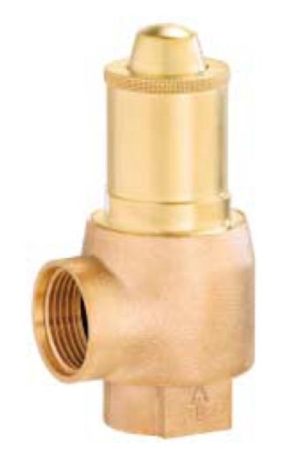 VALVE SAFETY DIAPHRAGM 651MHIK, RED BRASS 1-1/2" 2.5/3/3.5BAR