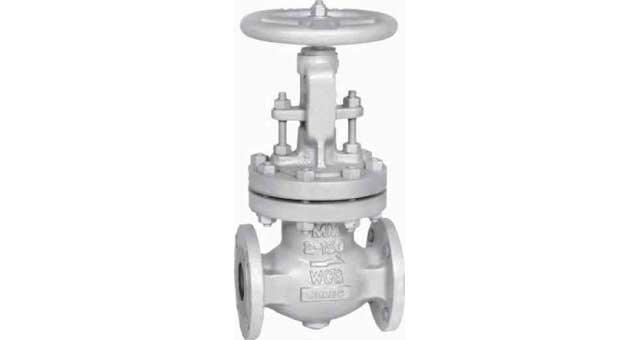 GLOBE VALVE ANSI150 CARBON STL, S.STEEL TRIM FLANGED #1820 6"