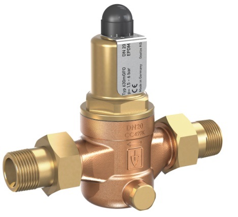 VALVE OVERFLOW GUNMETAL, #630MGFO DIN 40
