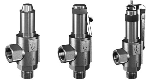 VALVE SAFETY S.STEEL #461SGL, DIN 0.5-70 BAR DN8