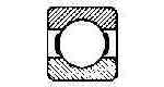 770208 BALL BEARING SINGLE ROW, DEEP GROOVE NO.6207