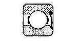770232 BALL BEARING SINGLE ROW, DEEP GROOVE NO.6201Z