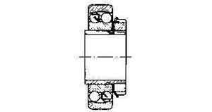 BALL BEARING DOUBLE ROW, DEEP GROOVE NO.1215K