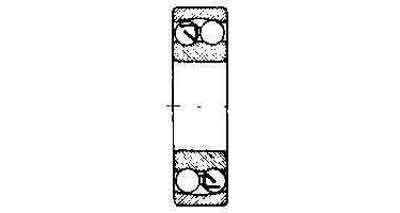 BALL BEARING DOUBLE ROW, DEEP GROOVE NO.1303