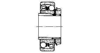 BALL BEARING DOUBLE ROW, DEEP GROOVE NO.2215K