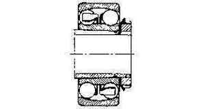 BALL BEARING DOUBLE ROW, DEEP GROOVE NO.2318K