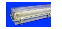 LED Luminaire with housing and diffuser made of polycarbonate (IK08)