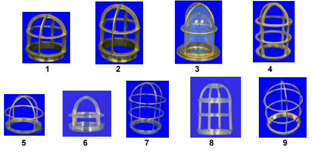 Outdoor Lighting - Glasses for halogen, sodium and LED floodlights