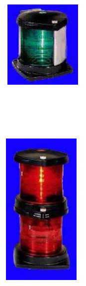 Navigation Lights - Single type (all round) serie 760
