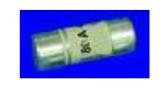 Fuses - Porcelain fuses, 58 x 22 mm (Slow)