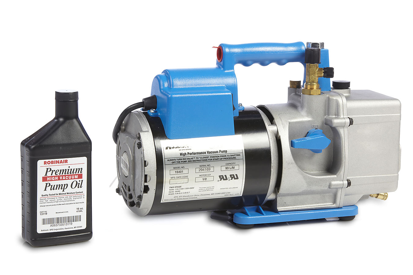 VACUUM PUMP 110/220V UVP-15401
