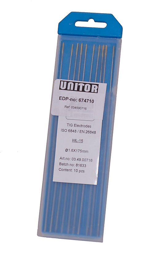 TUNGSTEN EL. 2.4MM. 10PCS