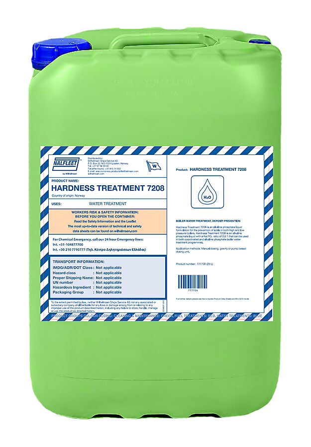 HARDNESS TREATMENT 7208 25 LTR